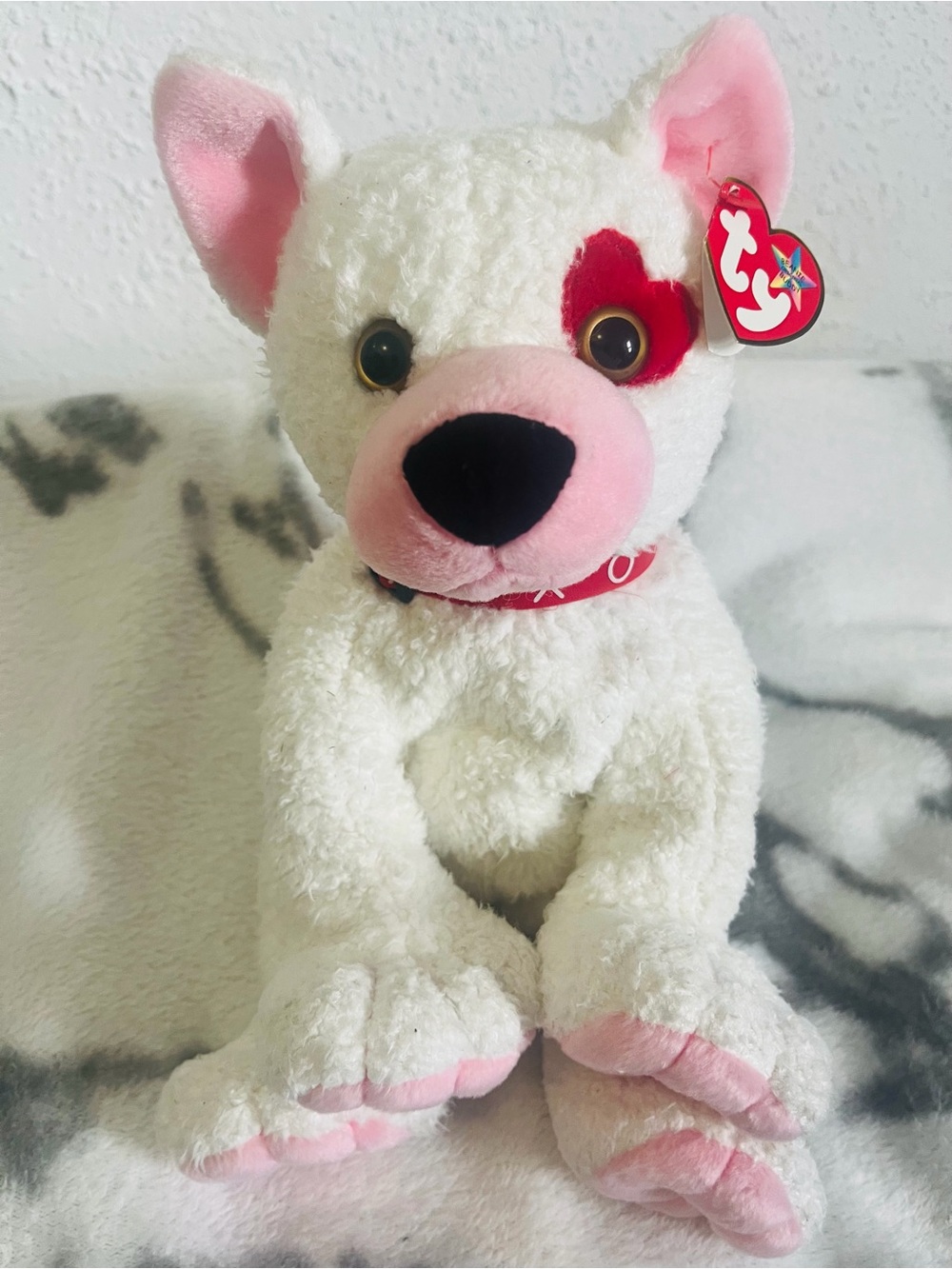 2001 TY Beanie Baby “Cupid” the Dog 10” TY Beanie Baby Plush/Retired/With Tags